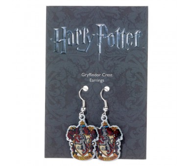 Pendientes Gryffindor Crest Harry Potter