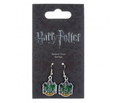 Pendientes Slytherin Crest Harry Potter