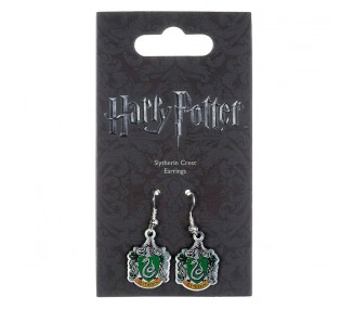 Pendientes Slytherin Crest Harry Potter
