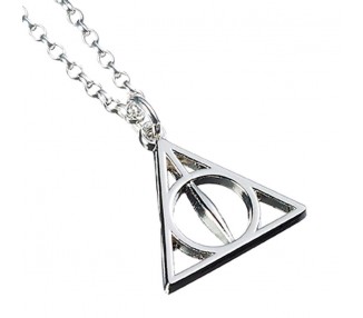 Colgante Deathly Hallows Harry Potter plata