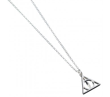 Colgante Deathly Hallows Harry Potter plata