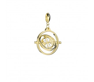 Charm Giratiempos Harry Potter plata baño oro