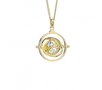 Colgante Giratiempos Harry Potter plata baño oro