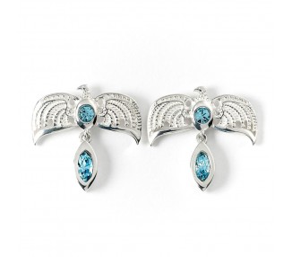 Pendientes Diadema Harry Potter plata