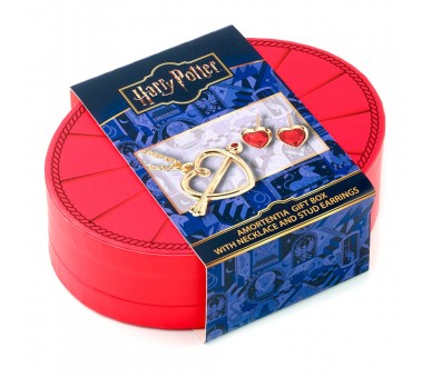 Set regalo colgante + pendientes Amortentia Harry Potter