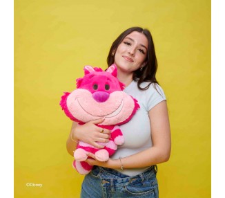 Peluche achuchable Cheshire Alicia en el Pais de las Maravillas Disney 35cm