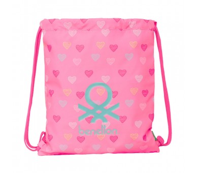 Saco Heart Benetton 40cm