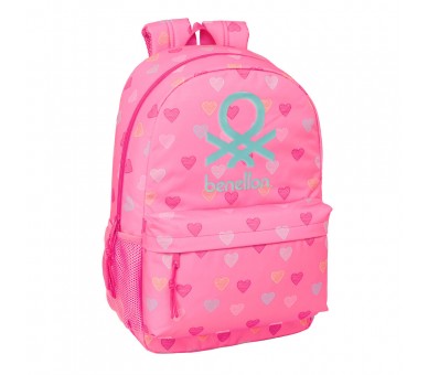 Mochila Heart Benetton 46cm adaptable