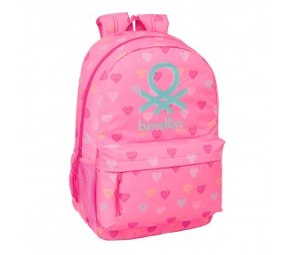 Mochila Heart Benetton 46cm adaptable