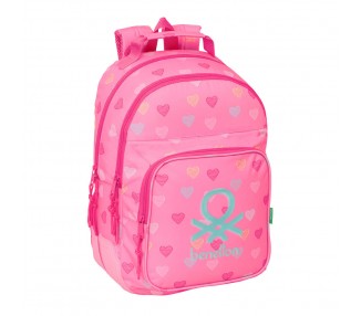 Mochila Heart Benetton 42cm adaptable