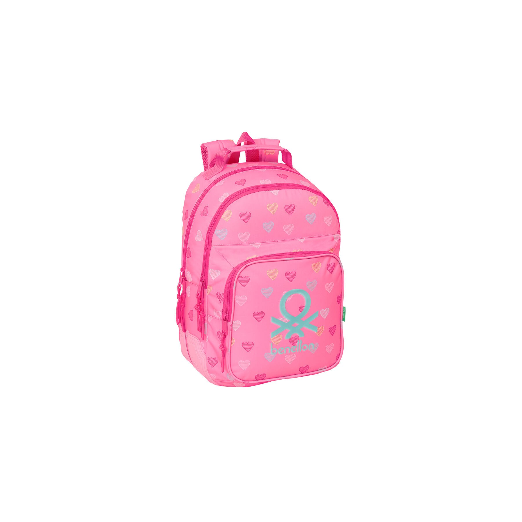Mochila Heart Benetton 42cm adaptable