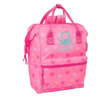 Mochila portatil Heart Benetton 40cm