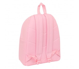 Mochila Rosa Pastel Benetton 42cm