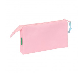 Portatodo Rosa Pastel Benetton triple