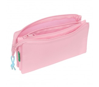 Portatodo Rosa Pastel Benetton triple