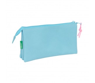 Portatodo Celeste Benetton triple