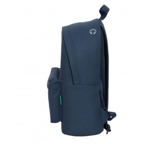 Mochila portatil Antracita Benetton 41cm