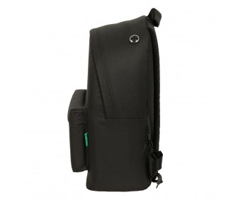 Mochila portatil Negra 41cm