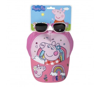 Set gorra + gafas sol Peppa Pig