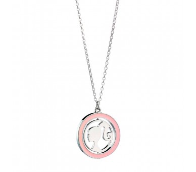 Colgante Spinning Silhouette Barbie