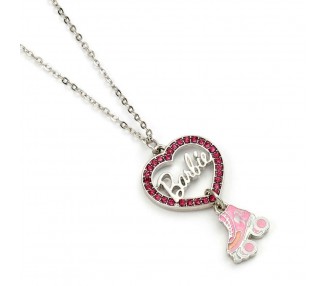 Colgante Corazon Patinete Barbie