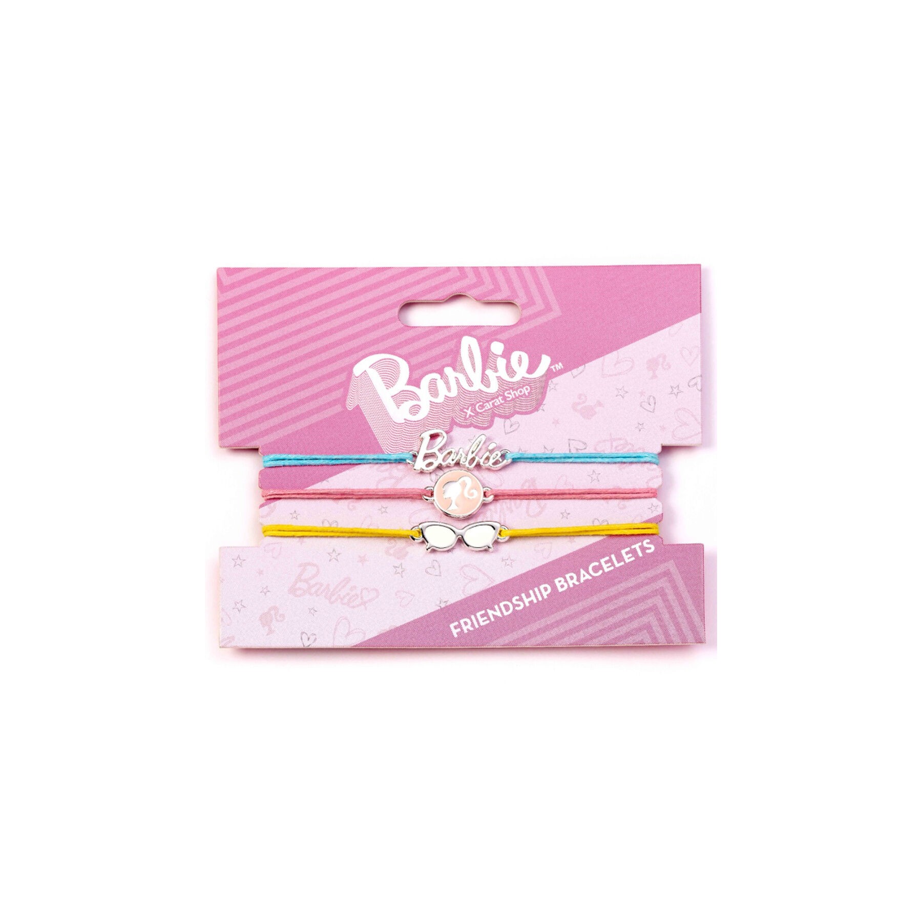 Set 3 pulseras Amistad Barbie