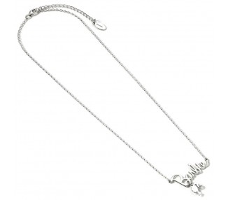 Colgante Nombre Logo Silhouette Barbie plata
