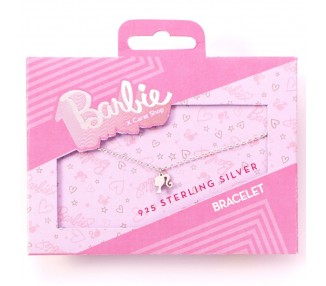 Pulsera Silhouette Barbie plata