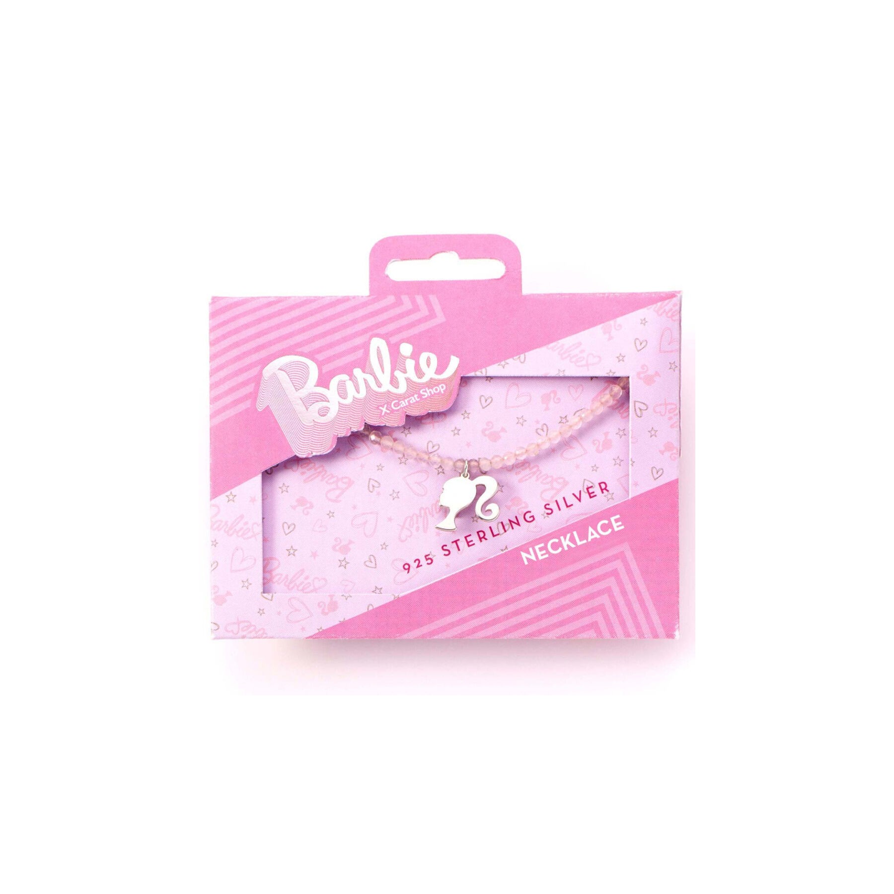 Colgante Silhouette Barbie plata