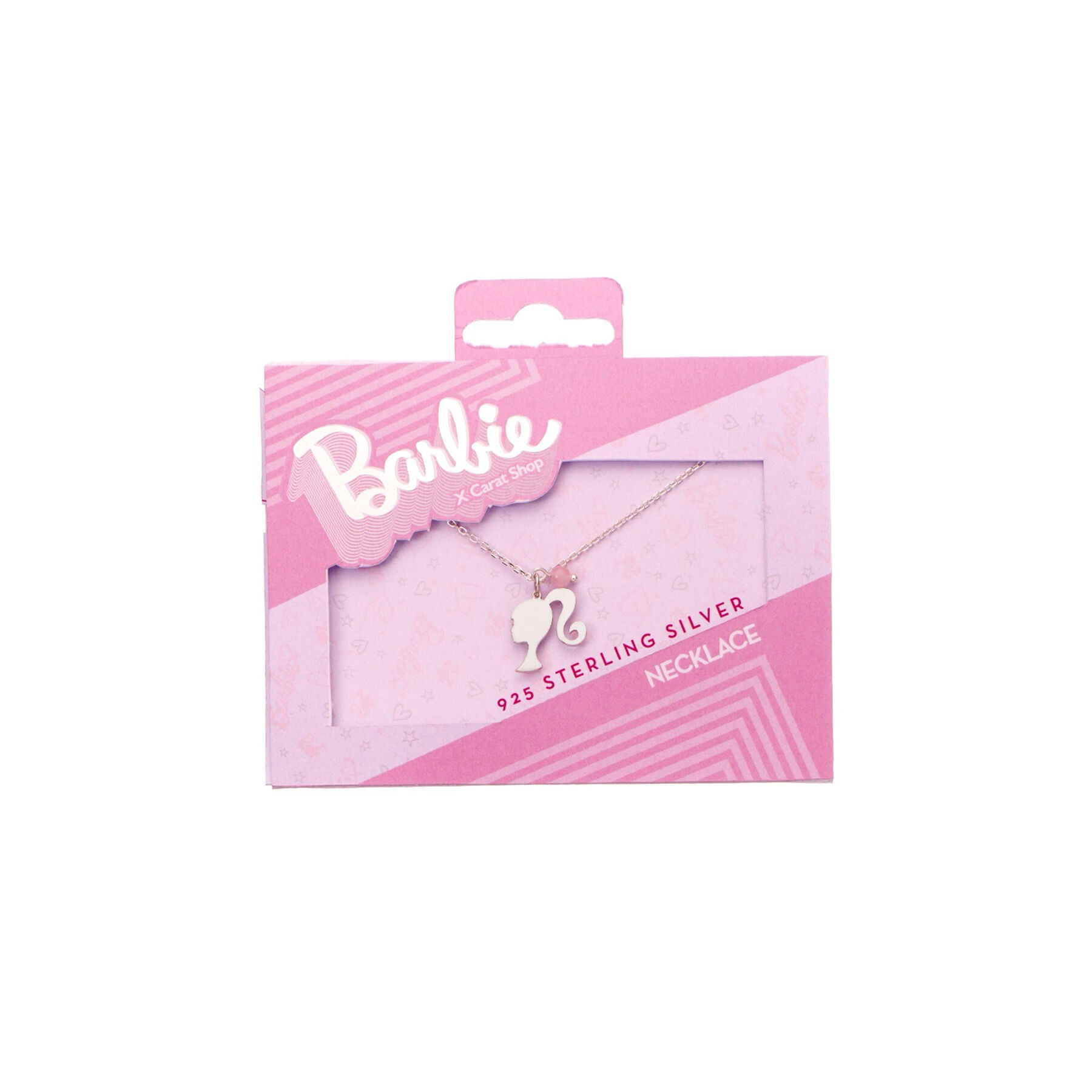 Colgante Silhouette Barbie plata