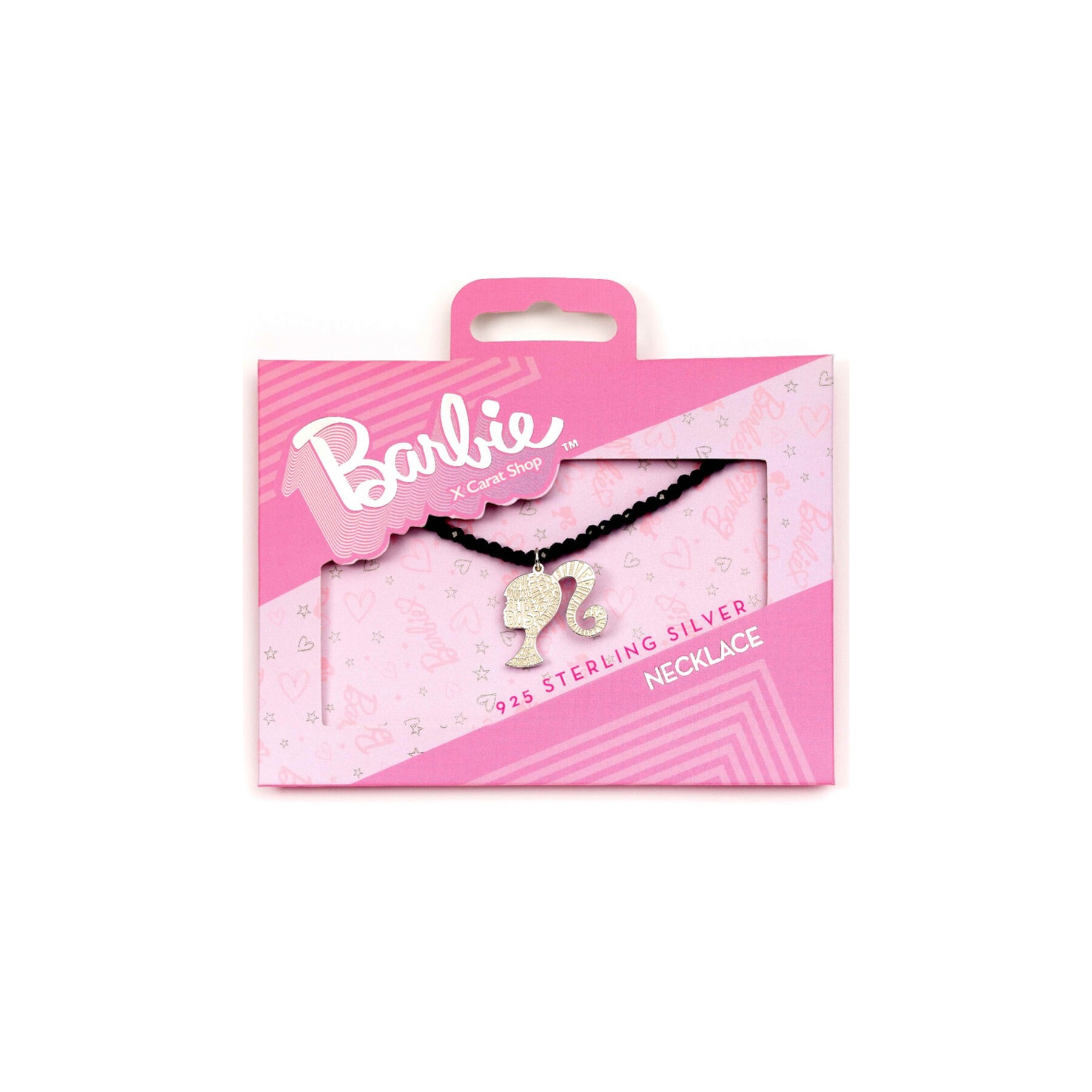 Colgante Silhouette Barbie plata