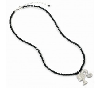 Colgante Silhouette Barbie plata