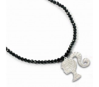 Colgante Silhouette Barbie plata