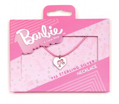 Colgante Silhouette Barbie plata