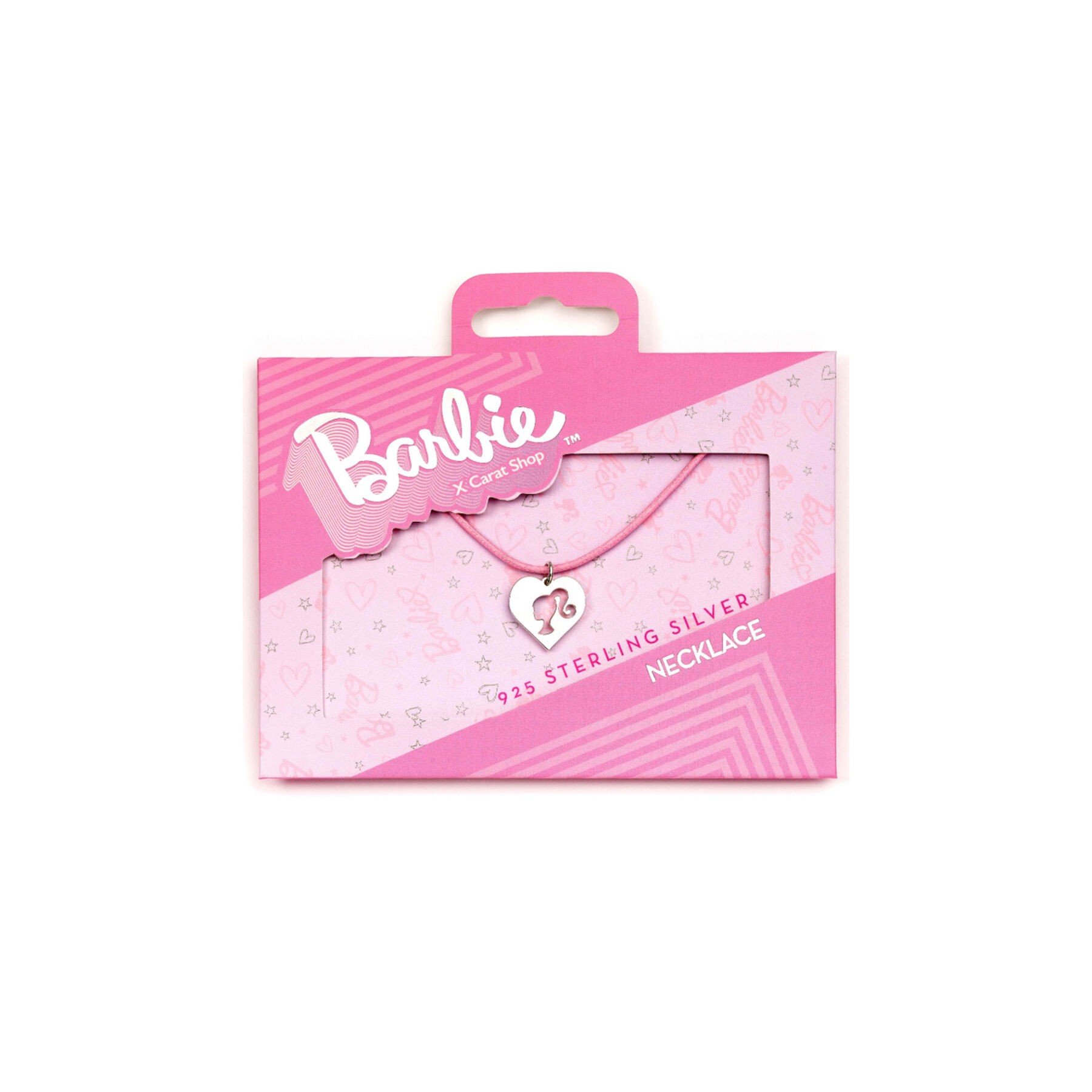 Colgante Silhouette Barbie plata