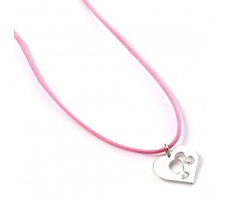 Colgante Silhouette Barbie plata