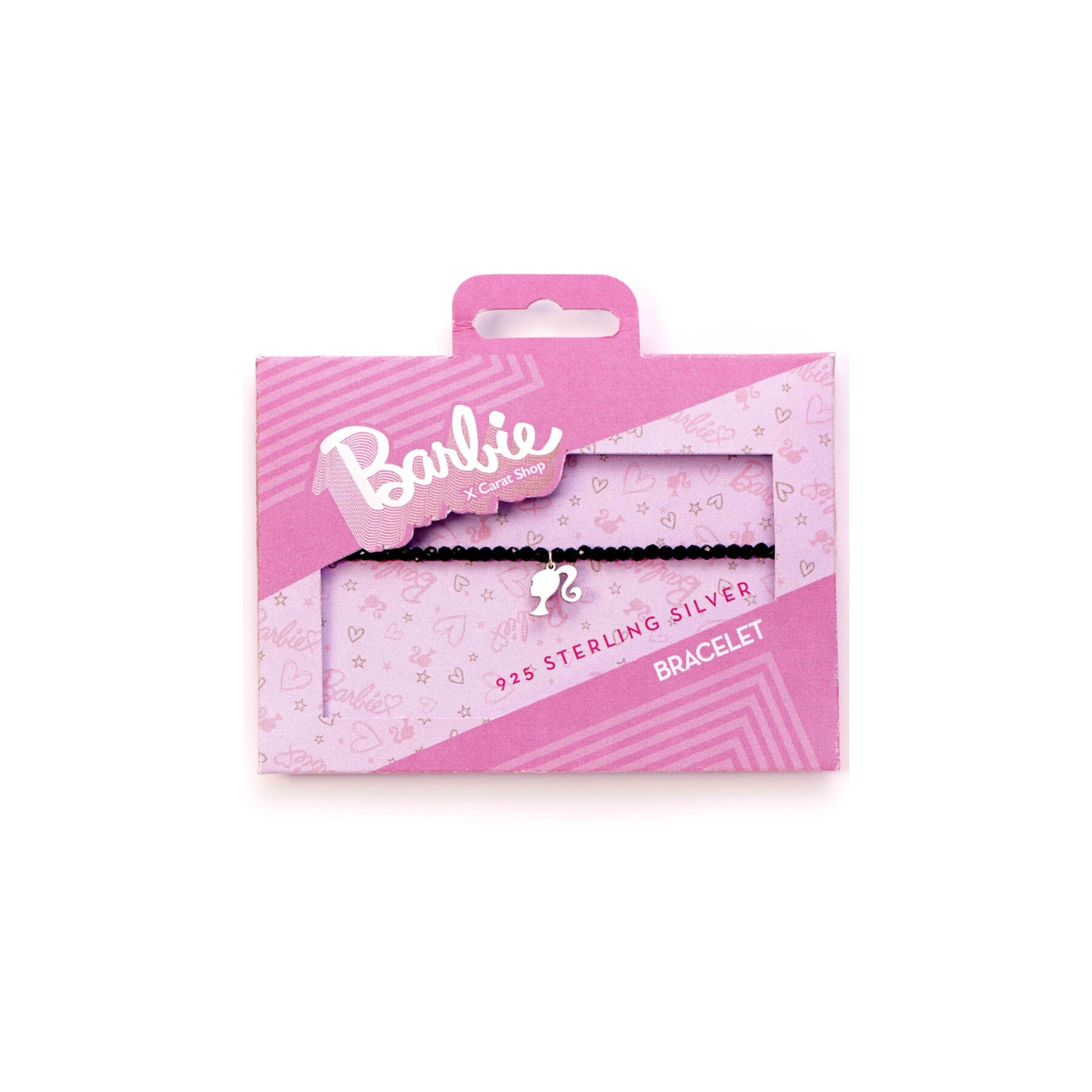 Pulsera Silhouette Barbie plata