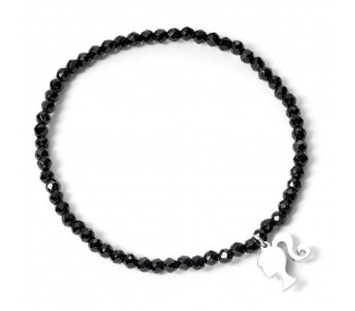 Pulsera Silhouette Barbie plata
