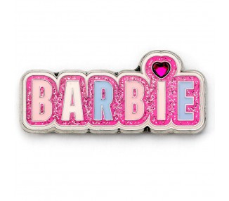 Pin Sparkly Logo Barbie