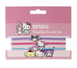Set pulseras Hello Kitty & Friends