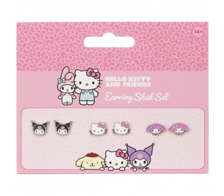 Set pendientes Hello Kitty & Friends