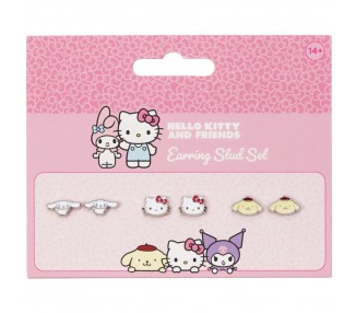 Set pendientes Hello Kitty & Friends