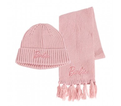 Set gorro y bufanda Barbie