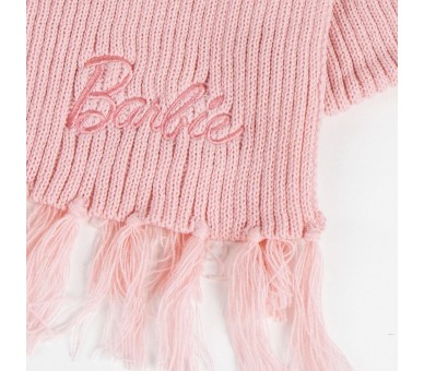Set gorro y bufanda Barbie