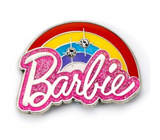 Pin Rainbow Logo Barbie