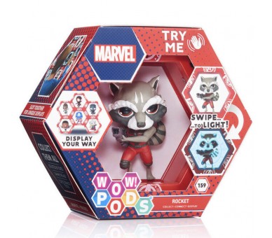 Figura led WOW! POD Rocket Raccoon Marvel