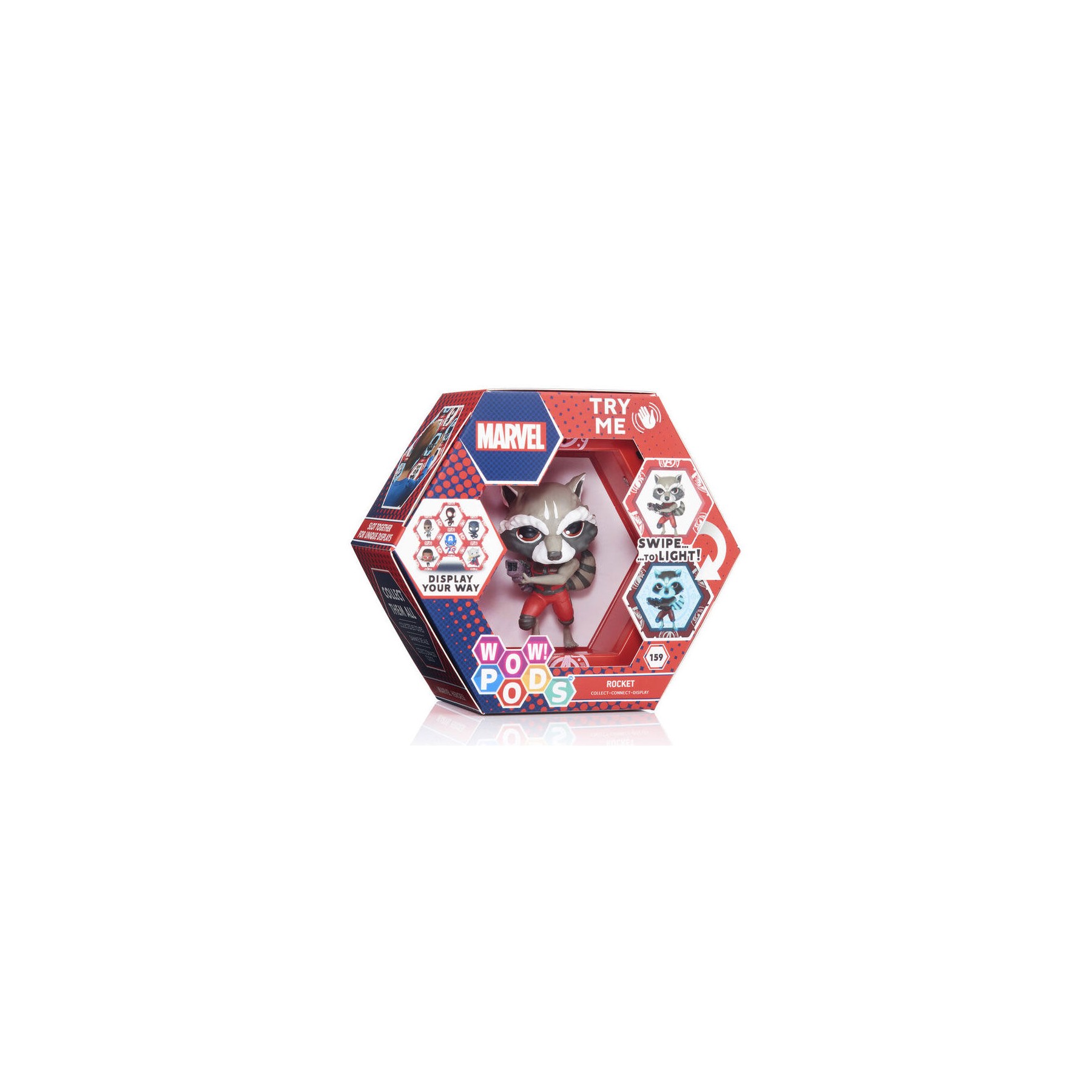 Figura led WOW! POD Rocket Raccoon Marvel