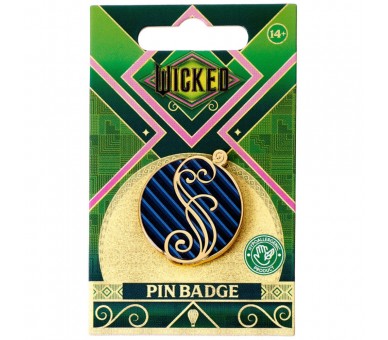 Pin Logo Blue Shiz Wicked