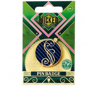 Pin Logo Blue Shiz Wicked