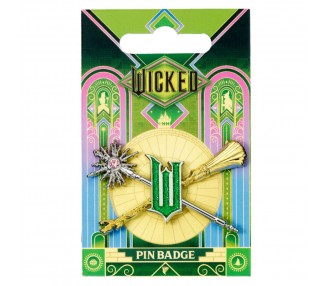 Pin Wand and Broomstick Wicked For Good